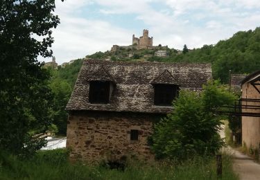 Randonnée Marche Najac - boucle najac - Photo