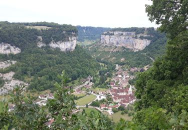 Trail Mountain bike Baume-les-Messieurs - vtt découverte autour des recule - Photo