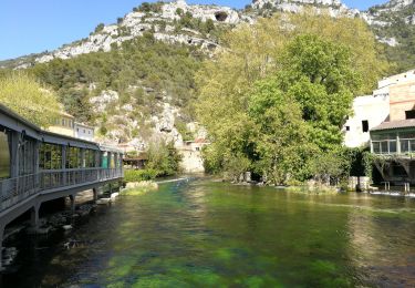 Randonnée Marche Fontaine-de-Vaucluse -  Boucle Fontaine, St Gens - Photo