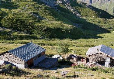 Trail Walking Valmeinier - retour au prec - Photo