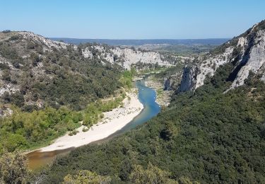 Tour Wandern Cabrières - mandre gorges du gardon mandre - Photo