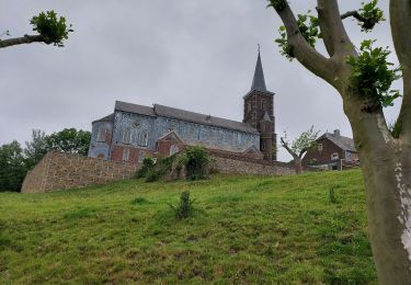 Tocht Stappen Thimister-Clermont - Froidthier _ Marche Fédérale _ LG _Carte IGN 42/3-4 - Photo