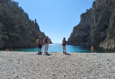 Trail Walking Cassis - de Cassis en bas de calanques d'envau - Photo