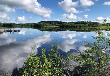 Excursión Senderismo Saint-Agnan - Saint Agnan, Le  tour du lac - Photo