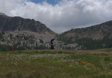 Tocht Stappen Isola - promenade au col du Mercier - Photo