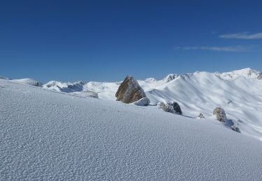 Trail Touring skiing Jausiers - Mourre Haut à Ski  - Photo