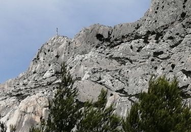 Trail Walking Saint-Antonin-sur-Bayon - Le garagai  retour pas le pas du moine et le pas du berger - Photo