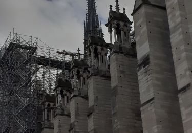 Randonnée Marche Paris - porte de  Versailles Notre Dame - Photo