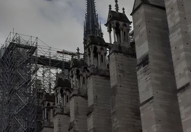 Tocht Stappen Parijs - porte de  Versailles Notre Dame - Photo