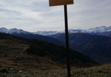 Trail Walking Saint-Michel-de-Maurienne - chapelle Ste Marguerite / hélico  - Photo