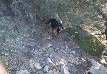 Tour Wandern Fréjus - arches Malpasset - Photo