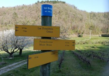 Trail Walking Grane - De Val Brian au lac sans nom - Photo