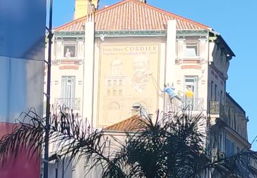 Tocht Stappen Béziers - balade pour découvrir une quinzaine de trompé l oeil sur Béziers  - Photo