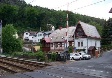 Randonnée A pied Děčín - [Ž] Děčín - Čertova voda - Photo