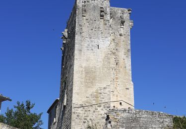 Trail Walking Montclus - montclus et bord de ceze - Photo