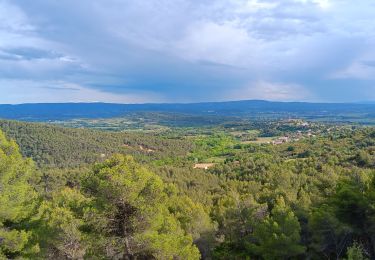 Tour Wandern Crillon-le-Brave - combe obscure via carrière d´ocre - Photo