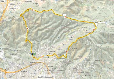 Trail Mountain bike Ceyreste - Balcon de Cereyste 580m+ - Photo