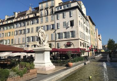 Tour Wandern Marseille - Marseille st Charles Cours Julien - Photo