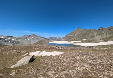 Excursión Senderismo Entraunes - Cool de Gialorgues et lacs d'Estrop depuis Saint Sauveur - Photo