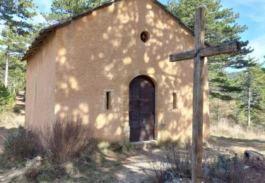 Tocht Stappen Caromb - Les 3 Termes 449 le Groseau - Photo