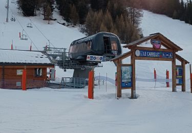 Randonnée Ski de randonnée Villarodin-Bourget - le carrelet - Photo