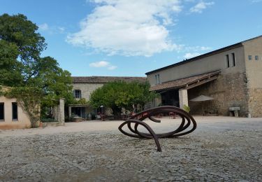 Tocht Stappen Flassans-sur-Issole - Fondation peyrassol flassans - Photo