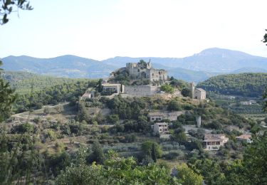 Tocht Stappen Entrechaux - PF-Entrechaux  - Photo