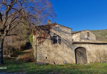 Percorso Marcia Saint-Vincent-de-Barrès - Vallée et Forêt et Ferme de la Duranne du Barrés 11km. - Photo