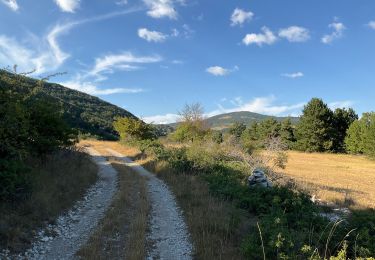 Tocht Stappen La Rochegiron - Vières - Font Martine - La Blanchère - Photo