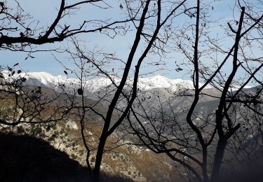 Tocht Stappen Utelle - les corniches - Photo