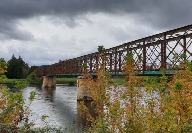 Trail Walking Saint-Cyprien - Le pont du Garrit St Cyprien - Photo
