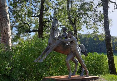 Trail Walking Passenans - chateau de Frontenay - Photo