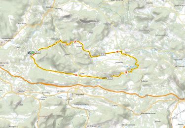 Trail Road bike Bras - Carces D+815m depuis Bras - Photo