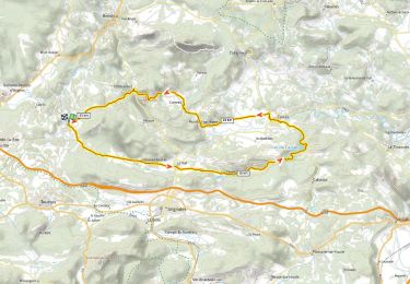 Tocht Wegfiets Bras - Carces D+815m depuis Bras - Photo