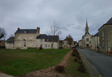 Percorso Marcia Noyant-de-Touraine - Noyant-de-Touraine - PR - 14.5km 170m 3h15 - 2021 02 20 - Photo