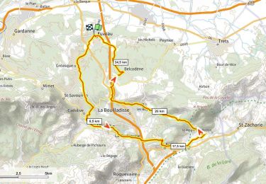 Trail Road bike Fuveau - Le Moulin de Redon D+790m - Photo