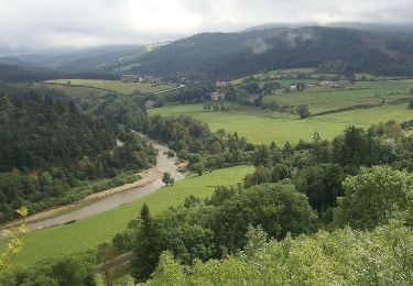 Tocht Stappen Cheylard-l'Évêque - GR_70_AE_05_Cheylard-Eveque_Bastide-Puylaurent_20140919 - Photo