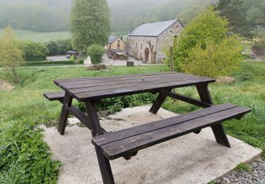 Excursión Bici de montaña Yvoir - GODINNE ...  par la ferme d'Ahinvaux. - Photo