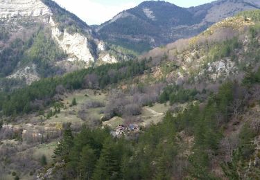 Trail Walking Boulc - sevestriere  terre rouge en boucle  - Photo
