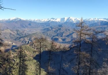 Randonnée Marche Digne-les-Bains - Digne-les-Bains cousson  jean Roland 1161m 19.280kms - Photo
