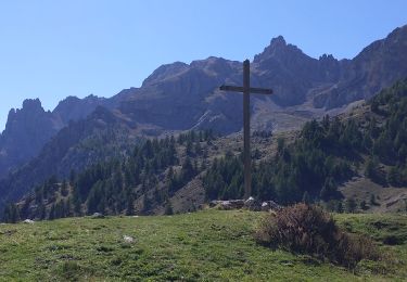 Tour Wandern Puy-Saint-André - lac des partias croix d'aquila - Photo