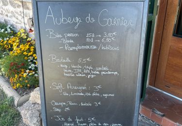 Percorso Marcia Saint-Bonnet-le-Courreau - Auberge de la jasserie du Garnier azur  - Photo