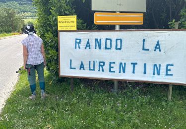 Trail sport Saint-Laurent-en-Royans - St Laurent en Royans. La Laurentine - Photo