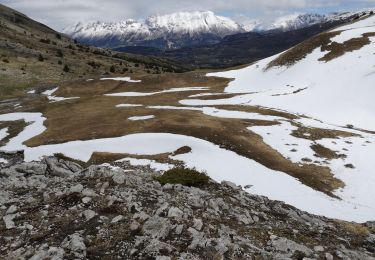 Trail Walking Le Dévoluy - Cascade de Saute Aure /Cabane de la Rama. 27/04/19. - Photo