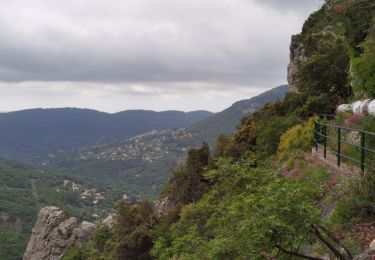 Tocht Stappen Gourdon - les gorges du loup - Photo