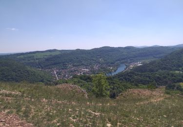 Tocht Stappen Beure - Malcombe - fort Rosemont - Velotte  - Photo