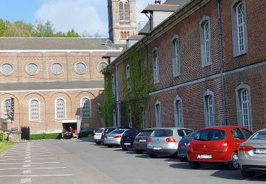 Randonnée Marche Thuin - Abbaye d aulne. dép église (boucle ds bois) - Photo