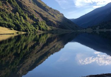 Trail Walking Estaing - Ruines et lac de Liantran  - Photo