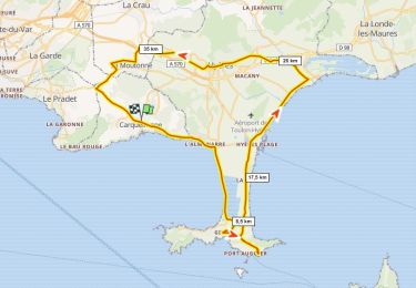 Excursión Bici de carretera Carqueiranne - Presqu'ile de Giens D+359m - Photo