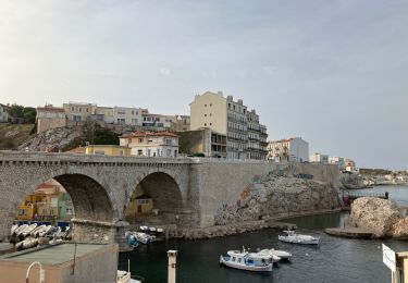 Percorso Marcia Marsiglia - Marseille Catalans-les Auffes - Photo